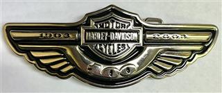 HARLEY DAVIDSON 1903-2003 100TH ANNIVERSARY MOTORCYCLE BELT BUCKLE